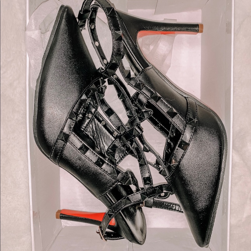 Studded Heels
